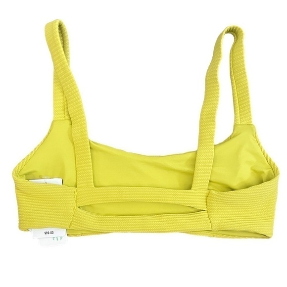 NWT L*SPACE Eco Chic Jess Top Apple Green - Picture 4 of 6